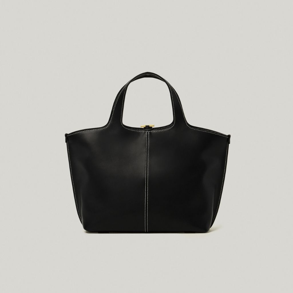 (PO KOREA) LUMEN PANIER TOTE BAG SOFT BLACK - ORIGINAL KOREA