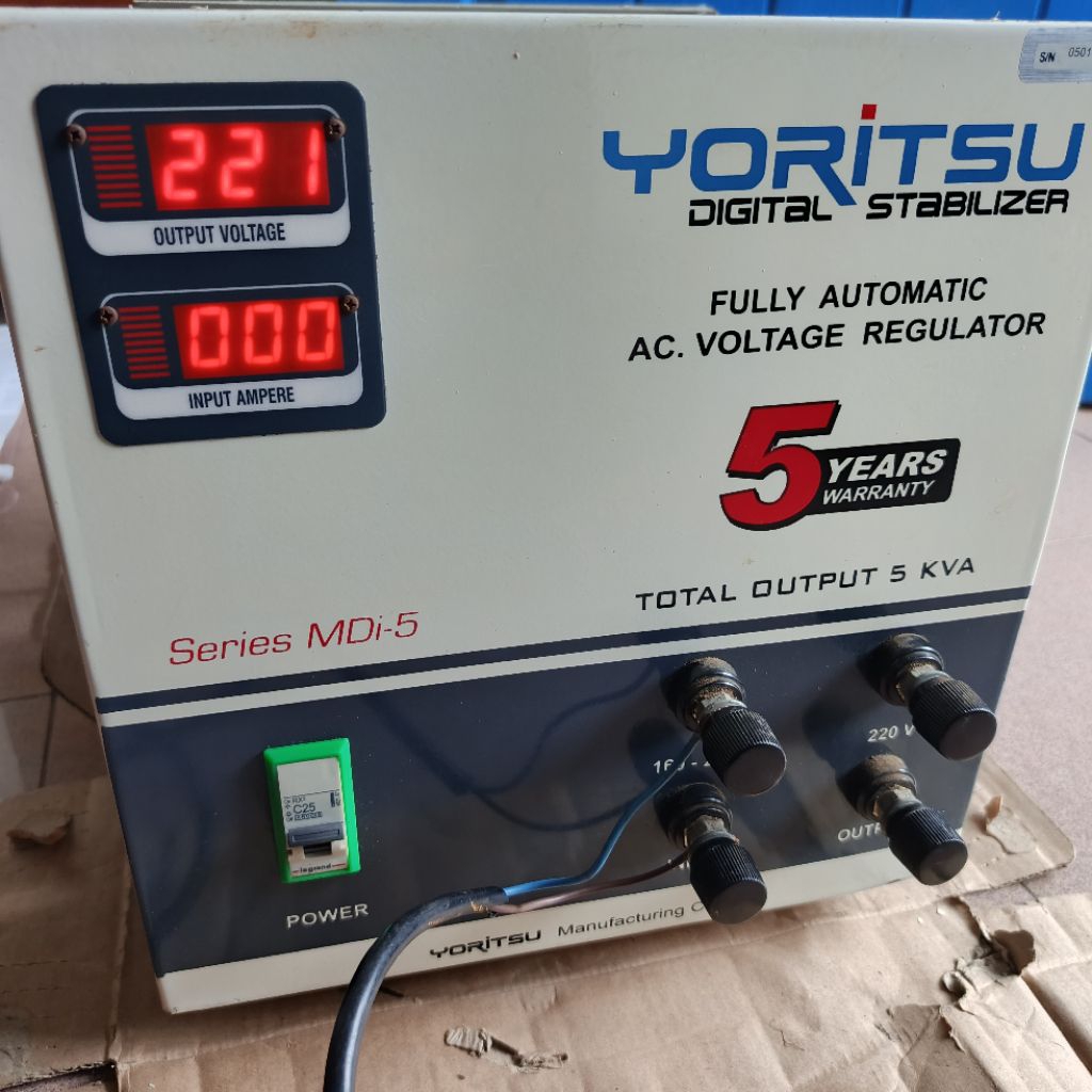 STABILIZER YORITSU 5000 WATT