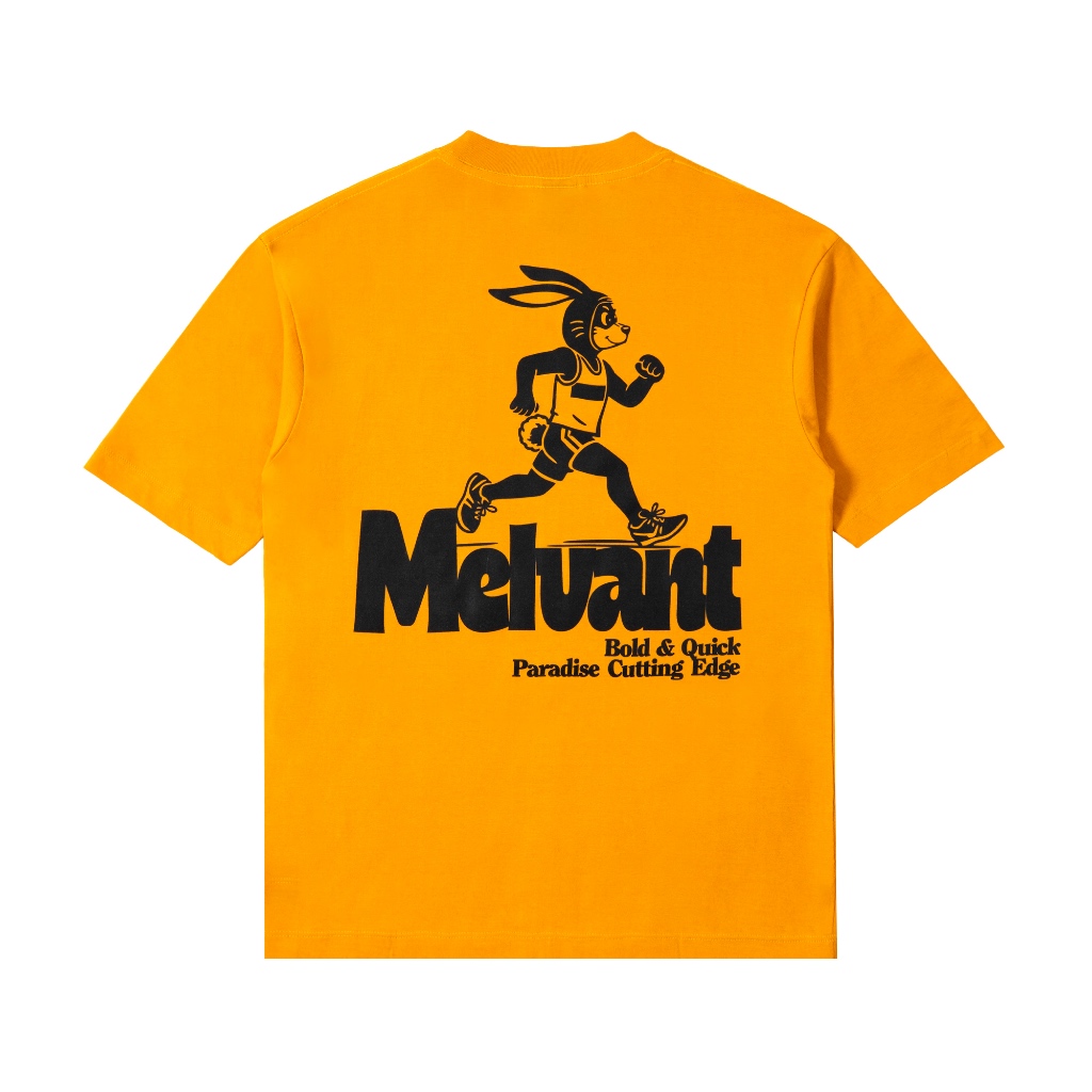 Melvant - MTS Hare Yellow T shirt | Baju Kaos Pria / Tshirt Bahan Cotton