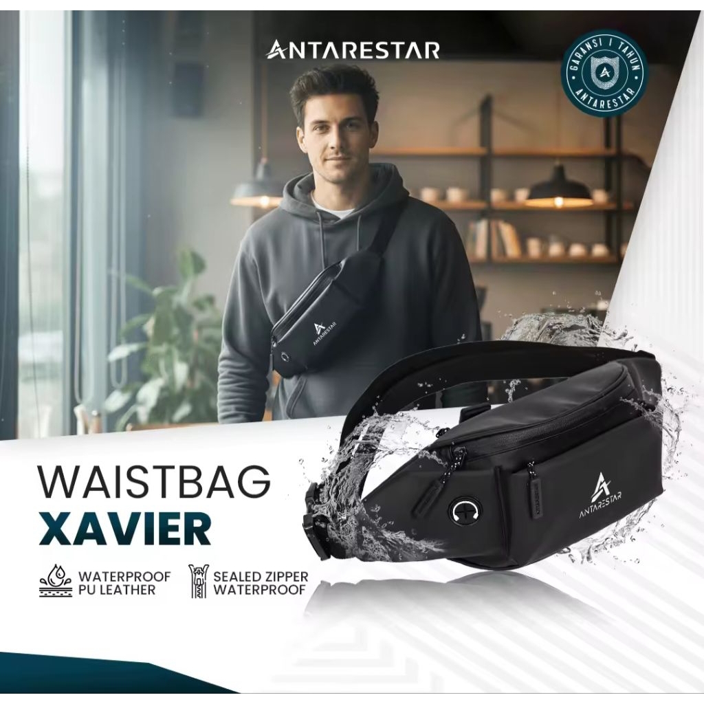 ANTARESTAR waterproof tas slempang