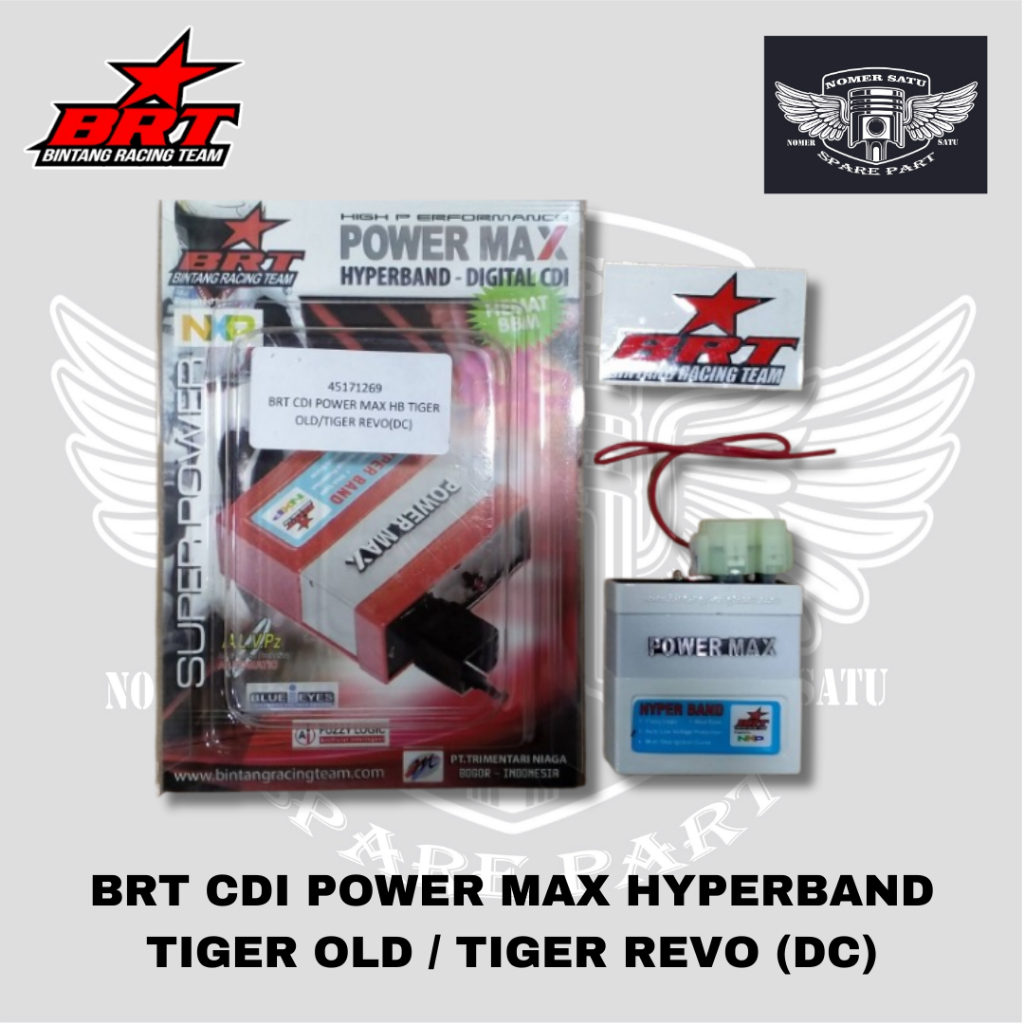BRT CDI POWERMAX HYPERBAND HIPERBAND HONDA TIGER OLD LAMA TIGER 2000 TIGER REVO ORIGINAL 100%