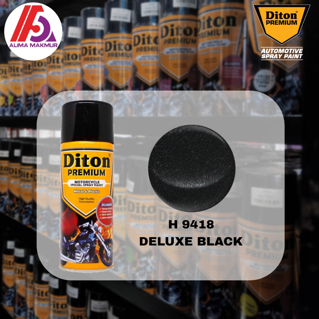 Diton Premium H 9418 Deluxe Black 400cc / Pilok Diton Deluxe Black / Pilok Deluxe Black