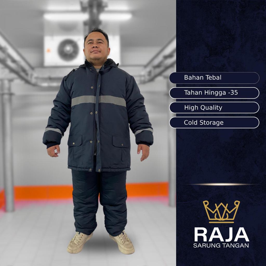 Jacket / Celana Cold Storage - Tahan Suhu Dingin / APD cold storage / baju dingin