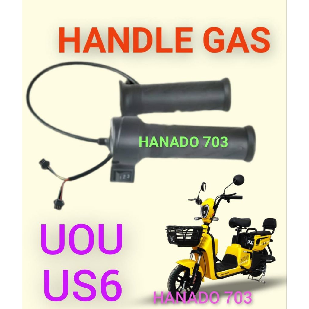 handle gas sepeda listrik uou us6 throttle gas sepeda listrik uou us6