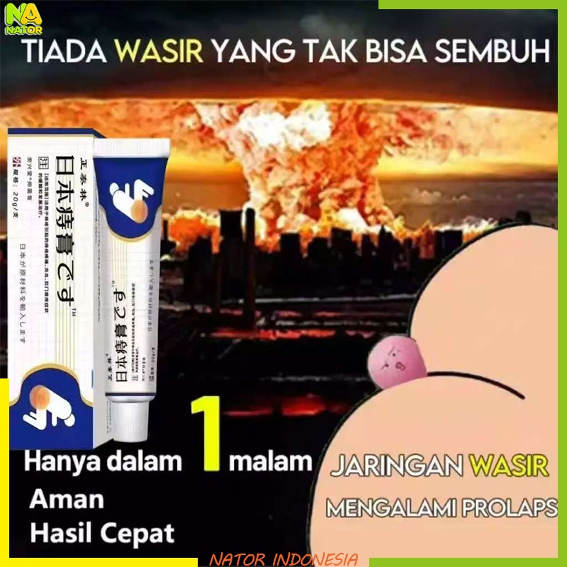 Obat Wasir Jepang Salep Wasir Hemorrhoids medicine Obat Ambeien Menghilangkan Benjolan dan Meredakan