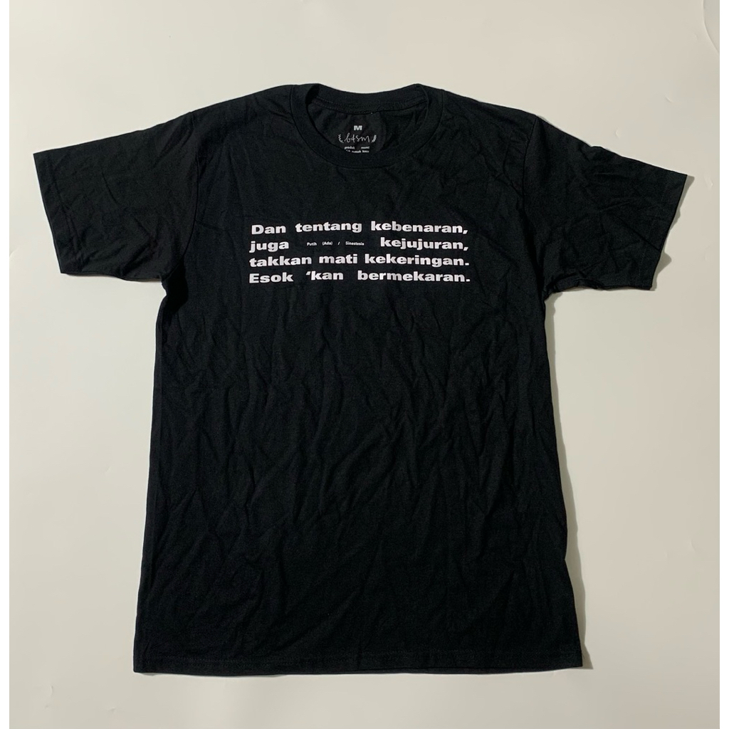 T SHIRT EFEK RUMAH KACA XL