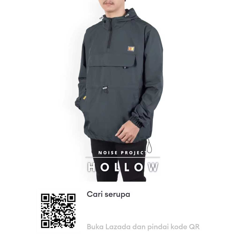 Jaket Cagoule Windbreaker Anorak (Taslan)
