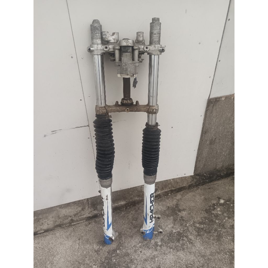 tele kawasaki klx sim3 shock depan klx 150 klx sim3 klx s l original