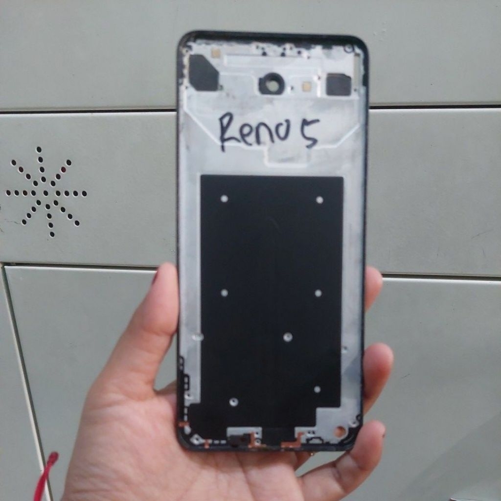 frame lcd reno 5 4G ori copotan