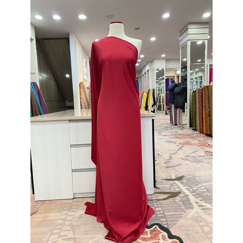 SATIN ROBERTO CAMILLA BAHAN METERAN COCOK UNTUK BUAT BRIDESMAID BAJU KURUNG LEBARAN BAJU MELAYU