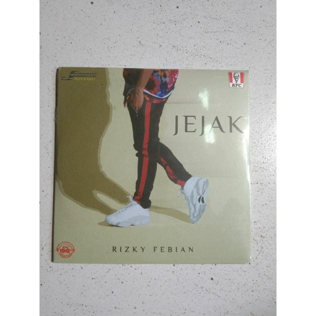 cd rizky febian jejak (segel)