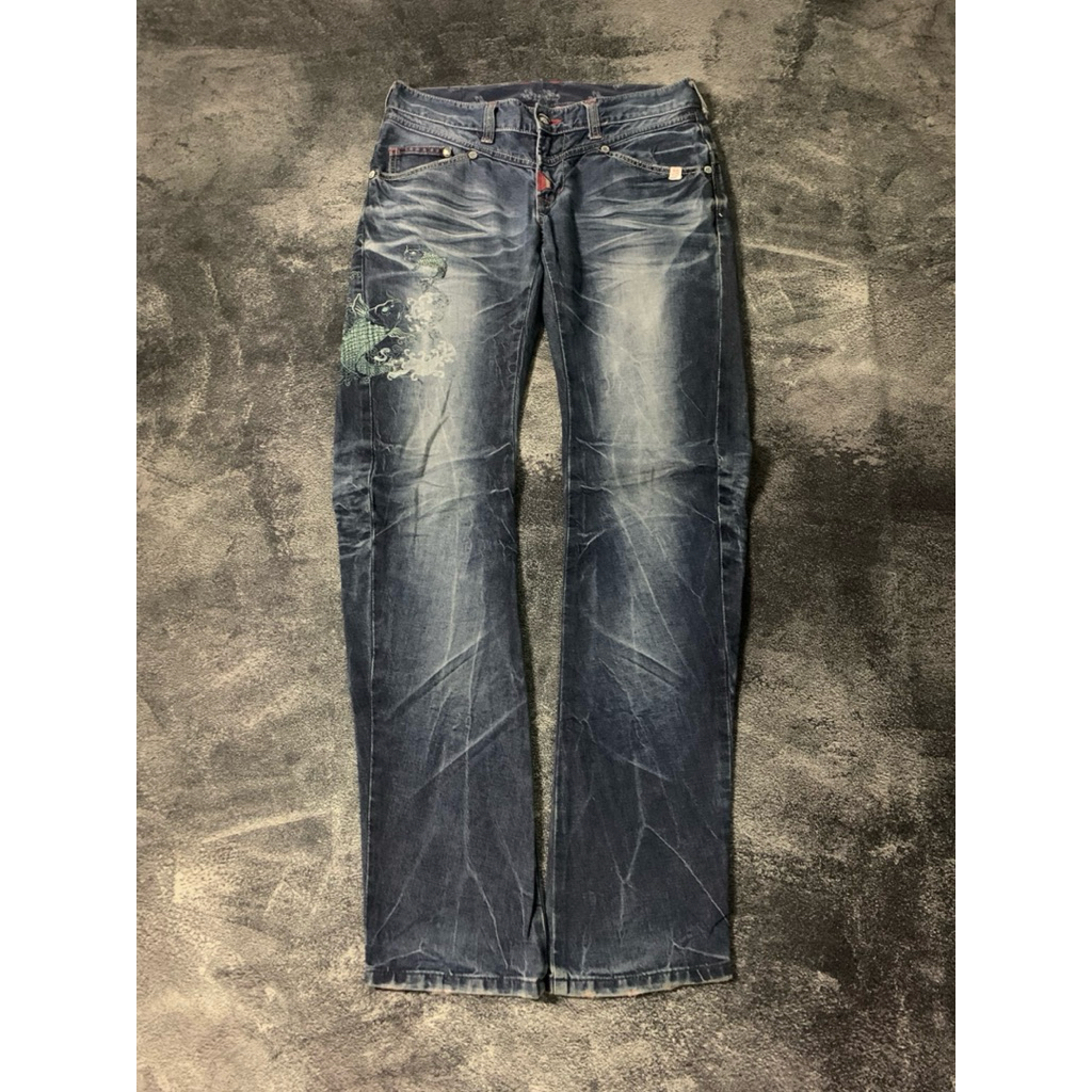 Celana Jeans Edwin Japan Fading