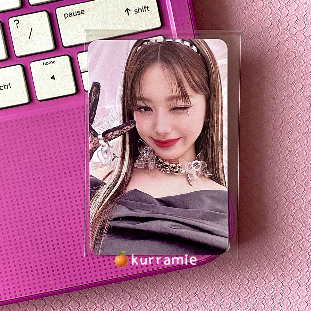 wts official photocard wonyoung ive peace ON ver. era switch