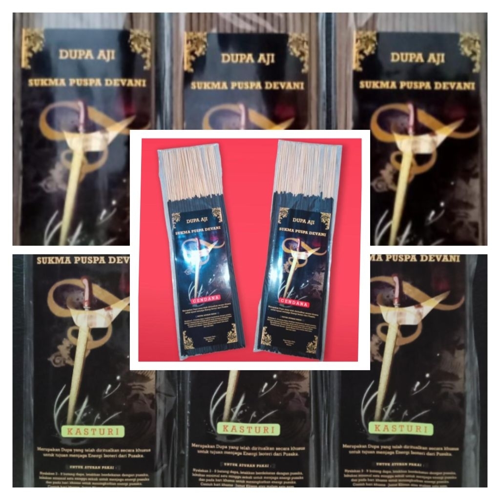Varian Dupa Aji Sukma Puspa Devani 110 gram - stik hitam