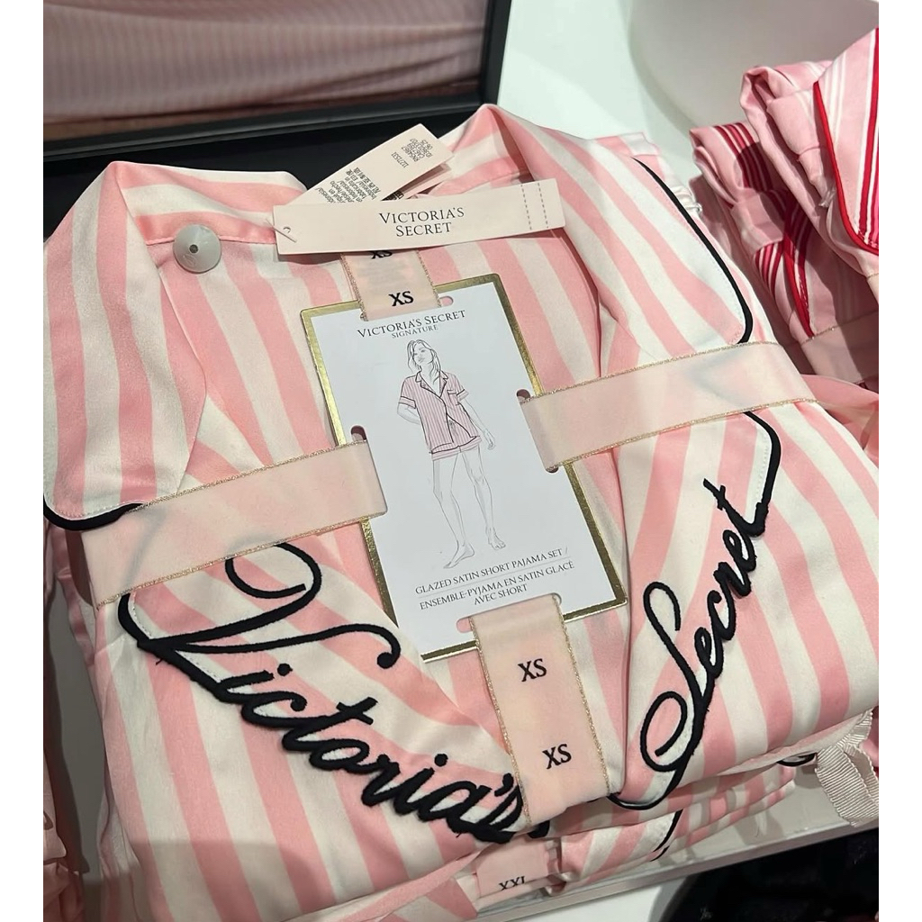 Victoria's Secret Glazed Satin Short Pajamas Size S