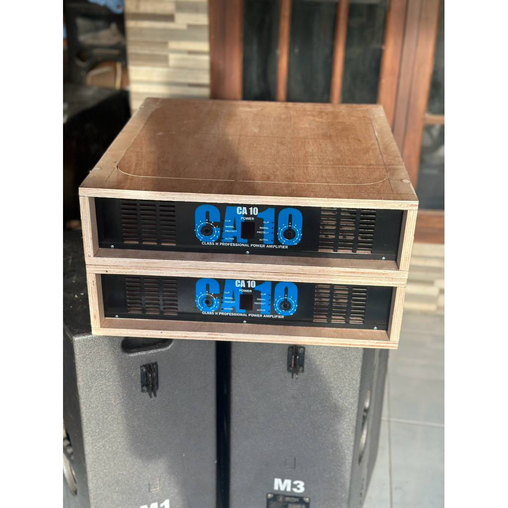 BOX POWER AMPLIFIER CA10, CA20 MODEL BUILT UP TRIPLEK TEBAL 15MM