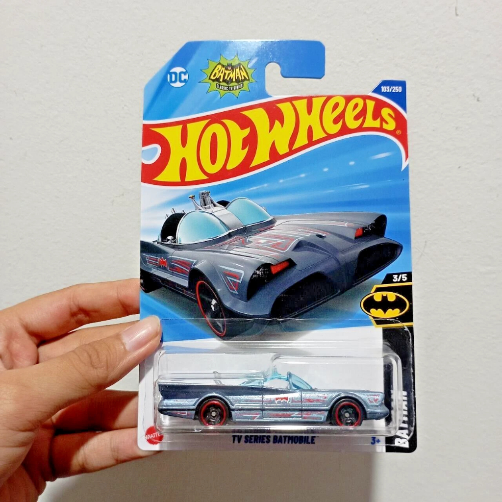Hot Wheels TV SERIES BATMOBILE Blue - Batman
