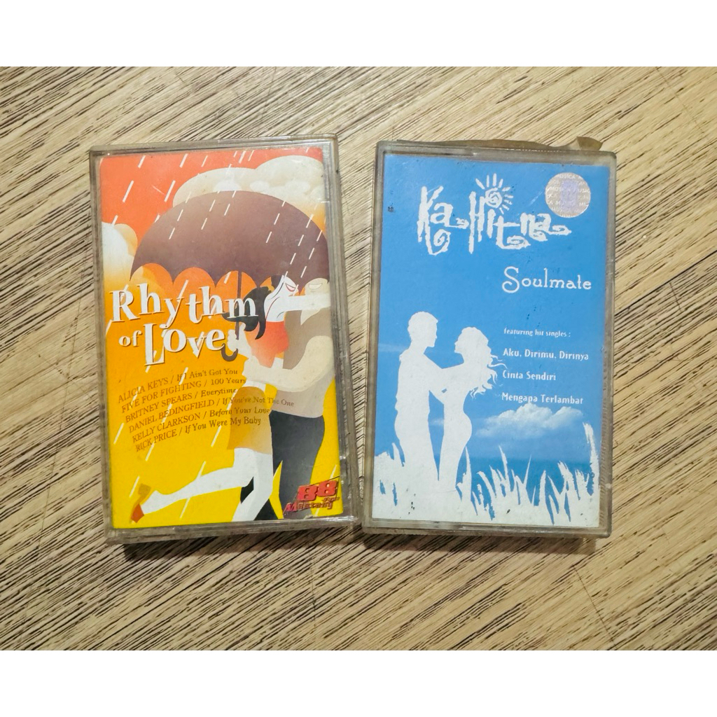 preloved kaset kahitna radio tape