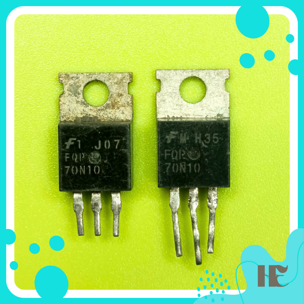 FQP 70N10 FQP70N10 70A 100V MOSFET MINI CABUTAN