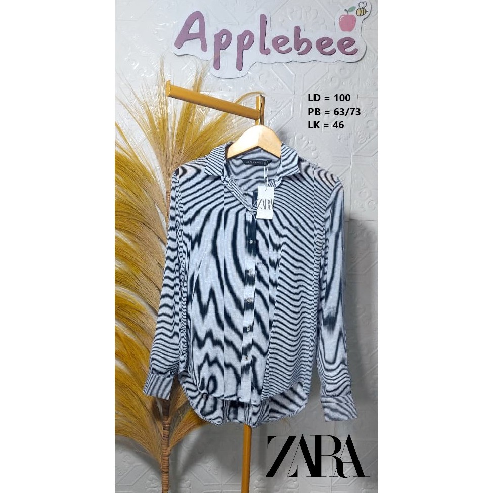 KEMEJA SALUR LONGBACK BY ZARA WOMAN