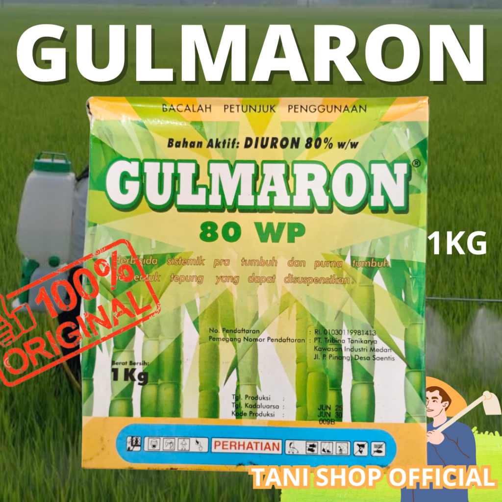 GULMARON 80 WP 1 KG – HERBISIDA DIURON 80% PENGENDALI GULMA