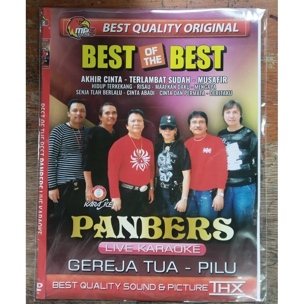 kaset vcd lagu best of the best panbers