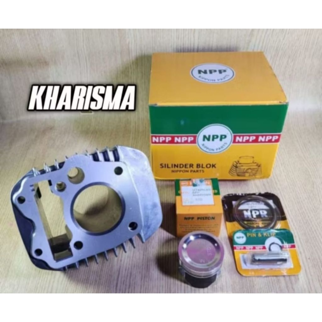 CILINDER BLOK KIT NPP.KHARISMA/SUPRA X 125