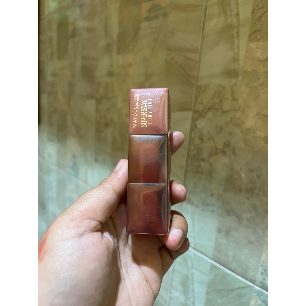 Maybelline Superstay Teddy Tint - Teddy Soft Matte Tahan 12 Jam Lipstick Lipcream Lipstik Perfect Li