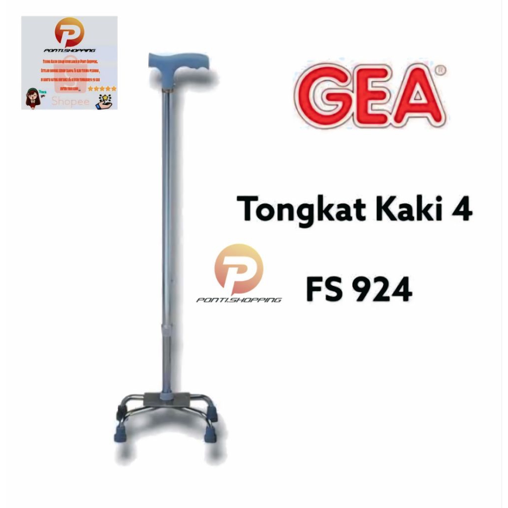 TONGKAT KAKI 4 GEA/TONGKAT