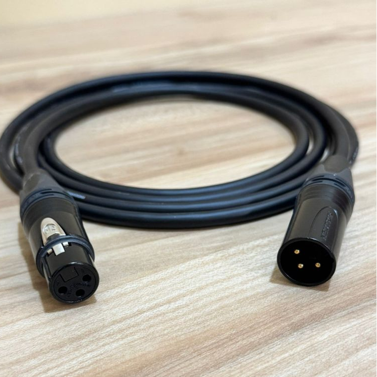MOGAMI GOLD HIGH QUALITY Kabel audio microphone 20 cm Jack xlr female to xlr male NEUTRIK kabel mic 