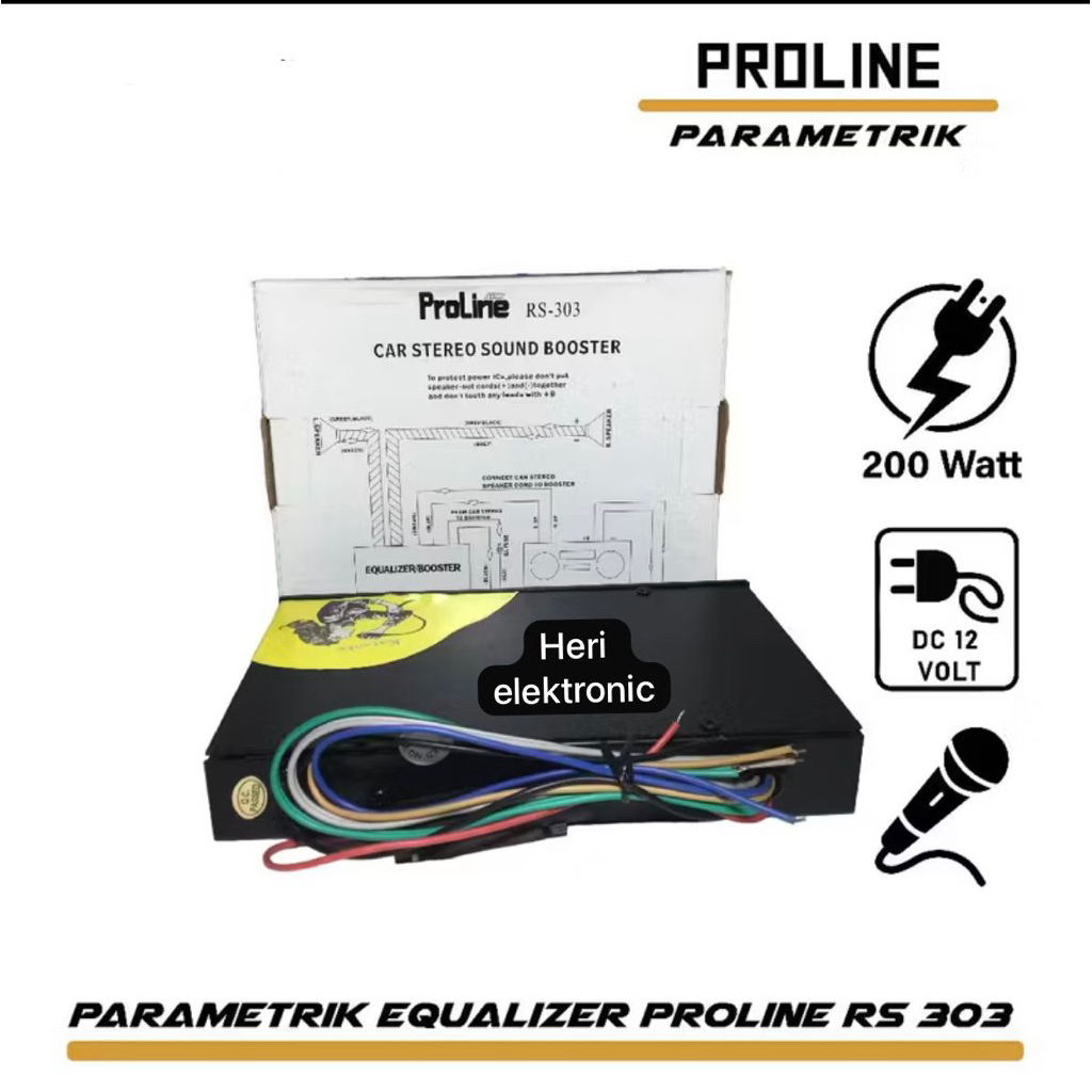 Dreambrown_ Proline Audio Equalizer Ampli 12V