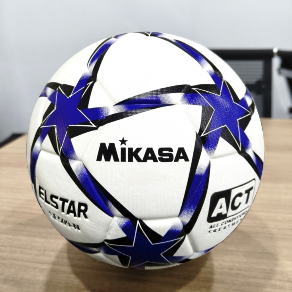 MIKASA Bola Sepak Kaki Mikasa Elstar Kualitas Bagus Kaulitas Turnamen Ball Sepak Kaki Mikasa Elstar