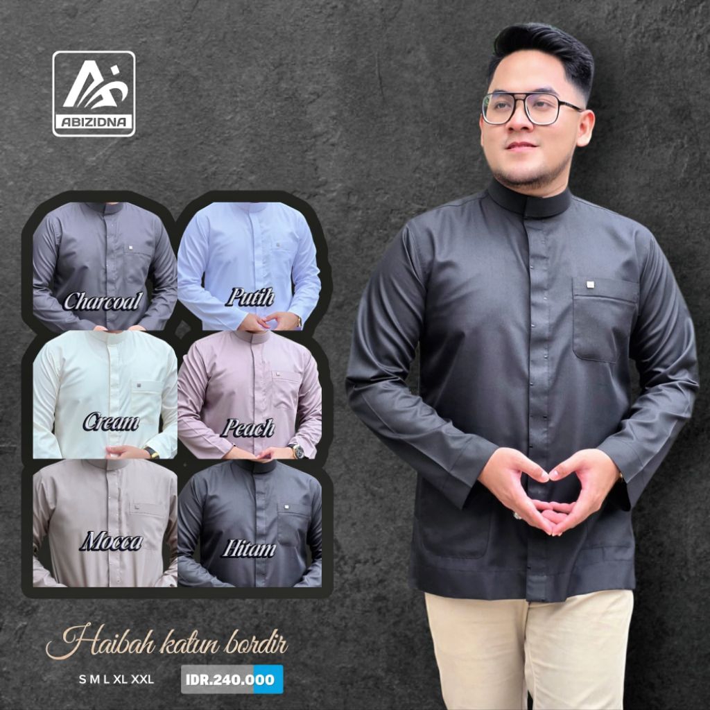 KOKO ABI ZIDNA KATUN HAIBAH BORDIR TERBARU 2025