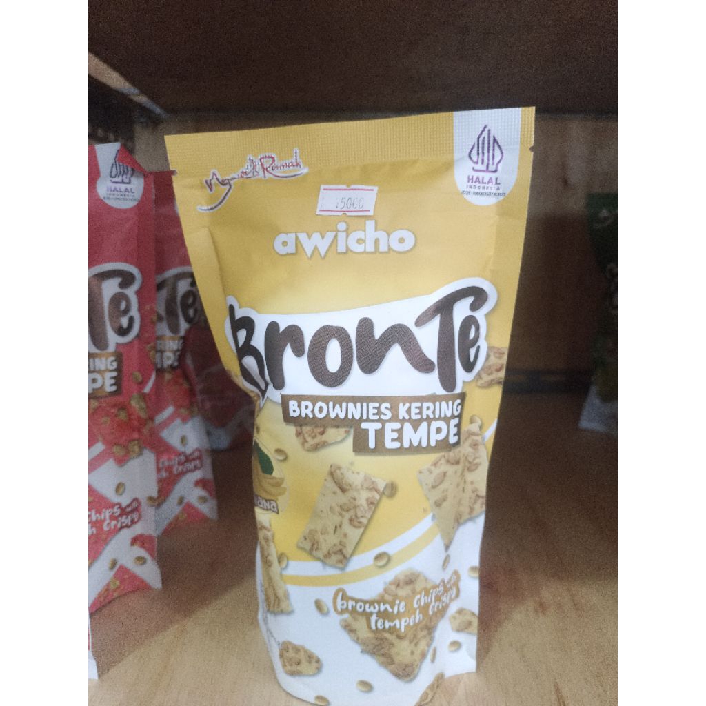 BRONTE, Awicho, Brownis Kering Tempe, Khas Ngawi,