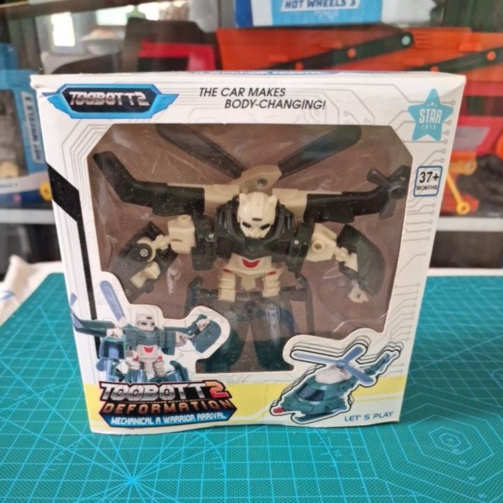 tobot apache robot helikopter