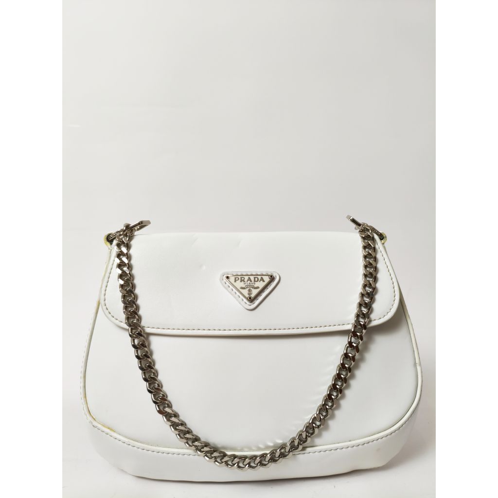 Prada Cleo Mini White