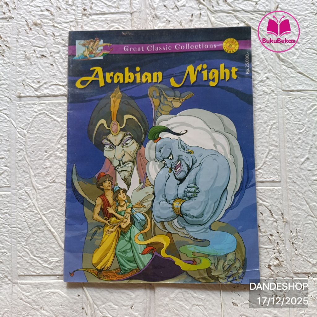Arabian Night - Great Classic Collections Pustaka Lebah - Buku Cerita Komik Anak Bekas Preloved