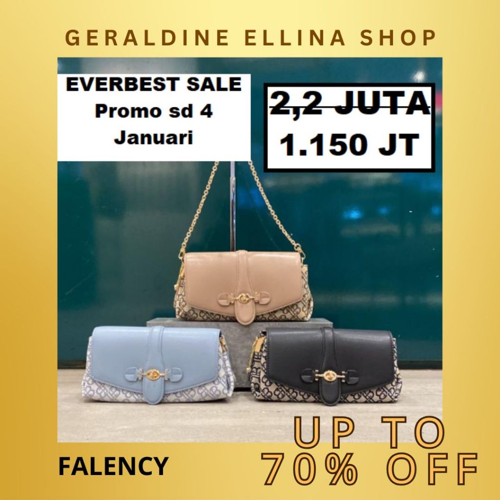 Tas Everbest wanita sale shoulder bag original SALE seri FALENCY
