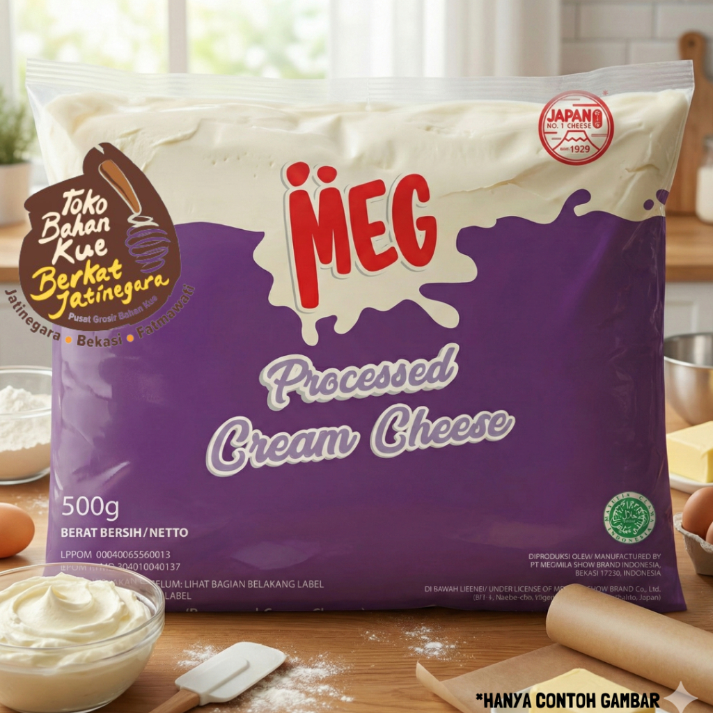 MEG CREAM CHEESE KEMASAN 500 GR / CREAM CHEESE