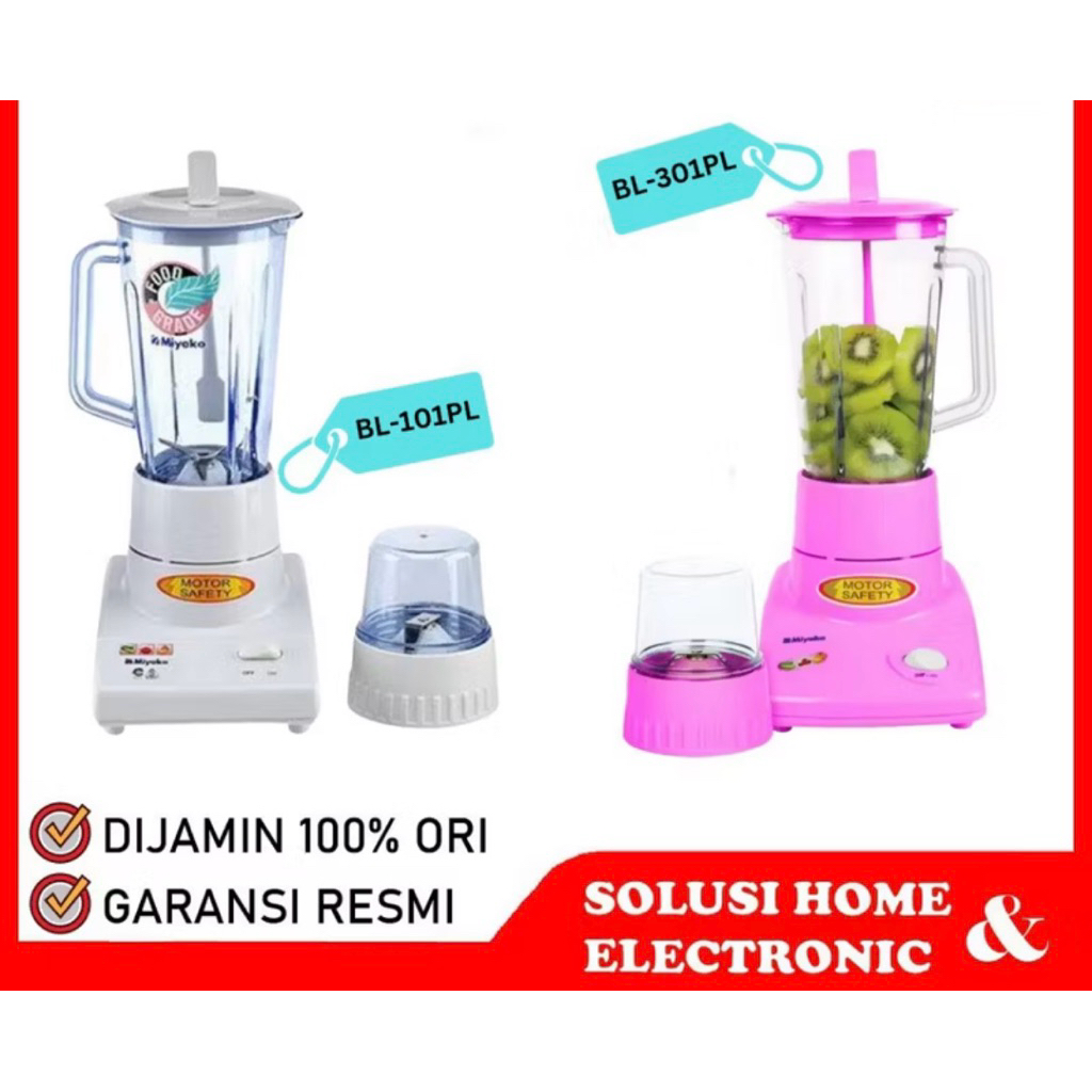 Blender Miyako 2 in 1 Serbaguna | Blender Miyako 101 PL | Blender Miyako Plastik