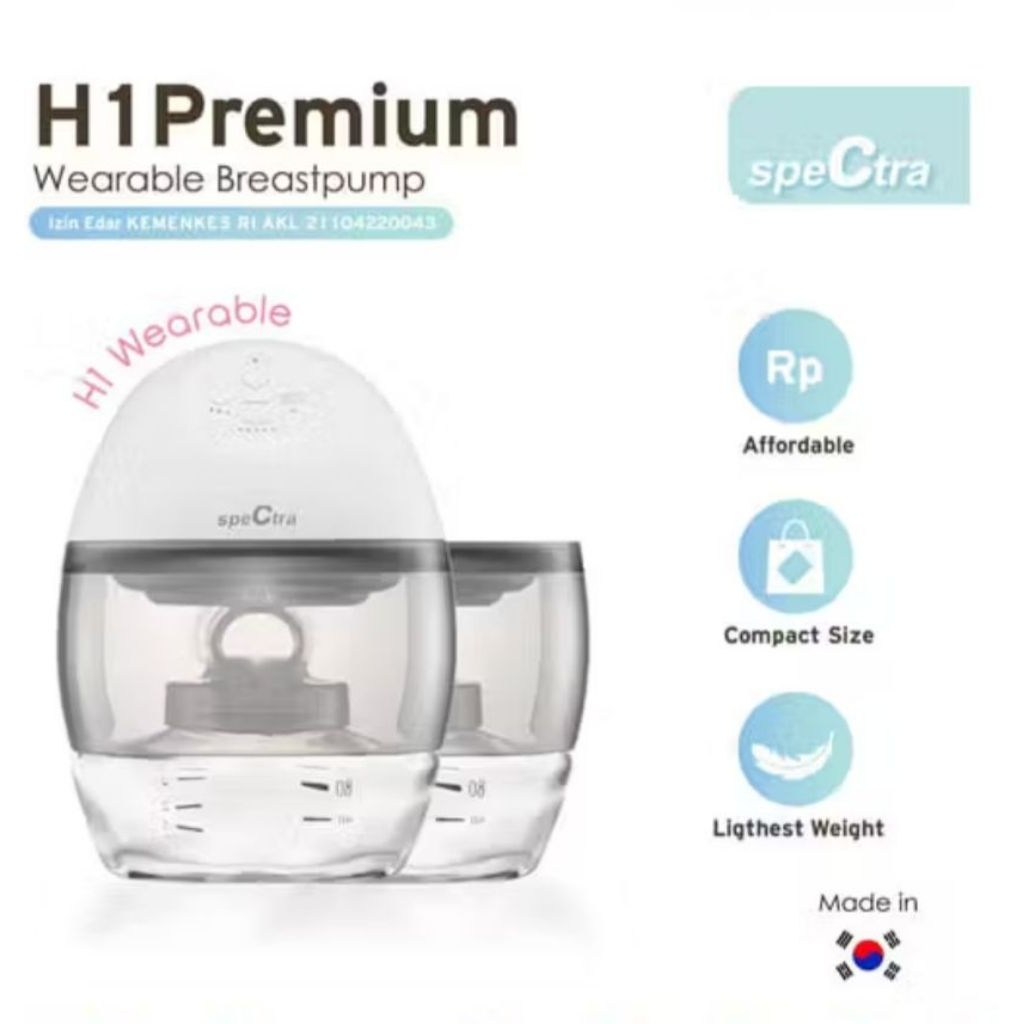 SPECTRA WEARABLE H1 PREMIUM BREASTPUMP