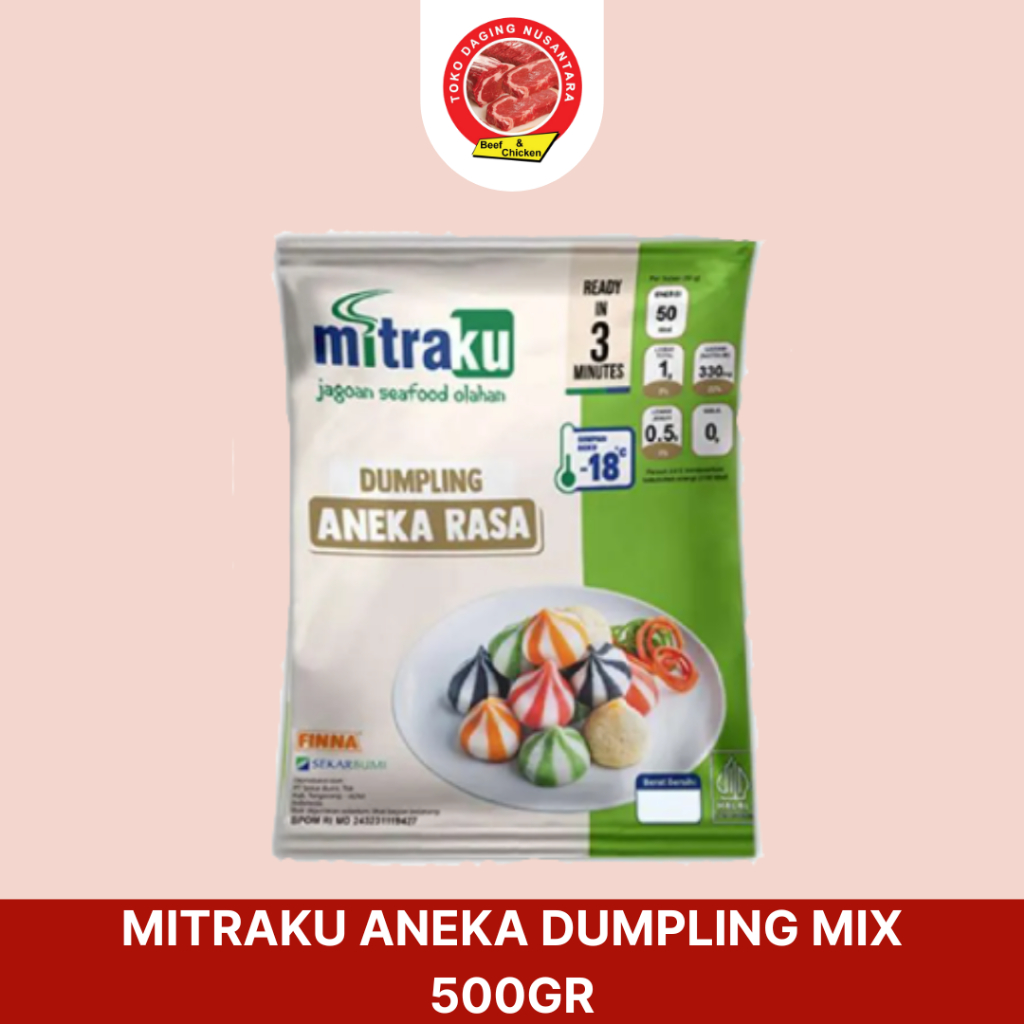 MITRAKU ANEKA RASA DUMPLING 500GR