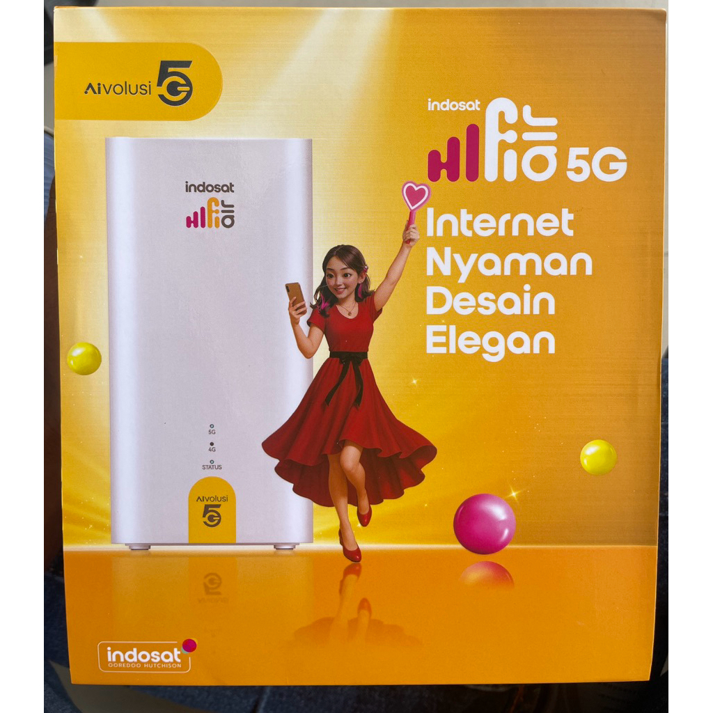 wifi air/modem router indosat 5G
