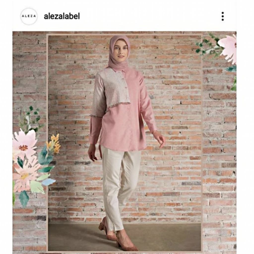 Preloved shirt Aleza Label