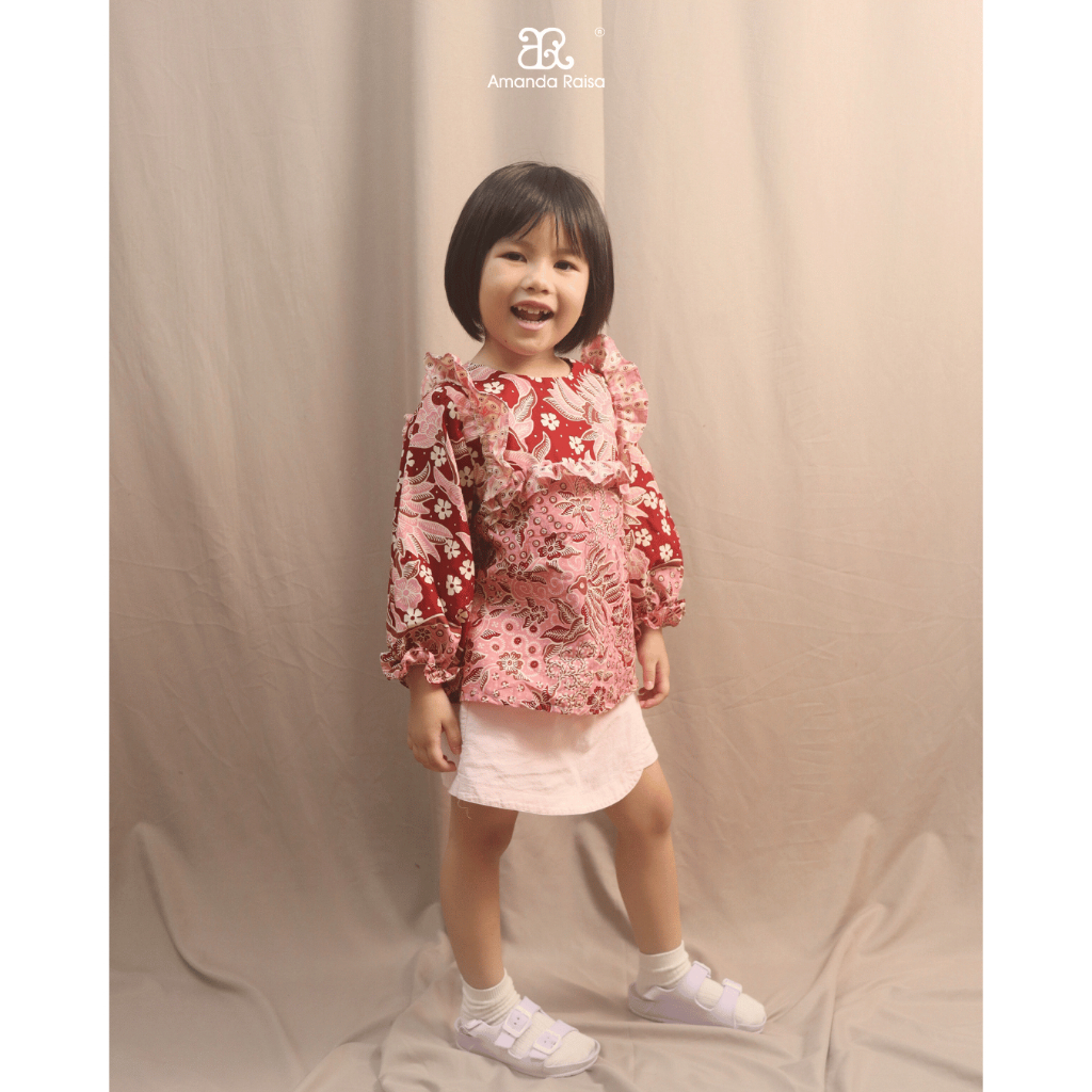 Batik Amanda Raisa Baju Batik Anak Perempuan Nina Kids Blouse