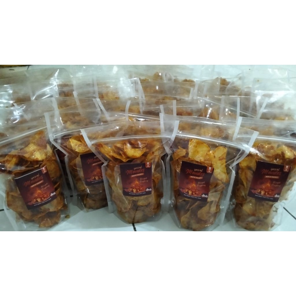 kiripik singkong manis pedas