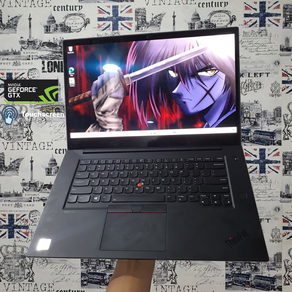 Laptop Lenovo Thinkpad X1 Extreme All Generation i7 NVIDIA GeForce RTX GTX TOUCHSCREEN