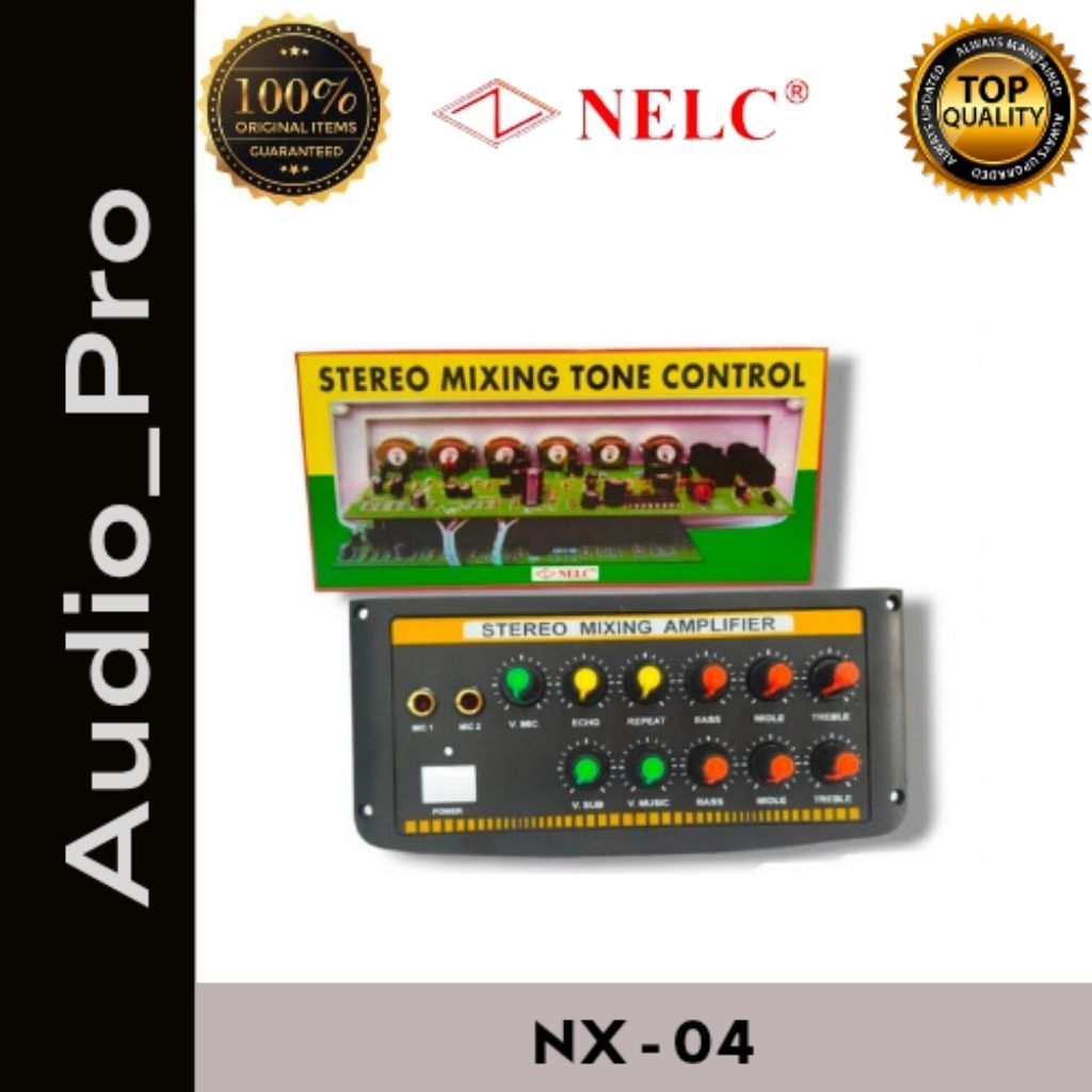 KIT TONE CONTROL STEREO MIXING NELC NX- 04 TONE KONTROL MIXING AUDIO AMPLIFIER NELC