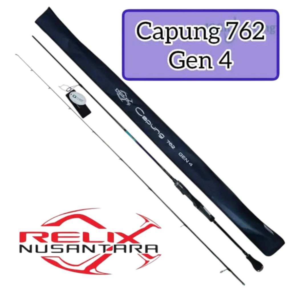 Relix Nusantara Joran Capung 762 Gen 4 Free Pipa