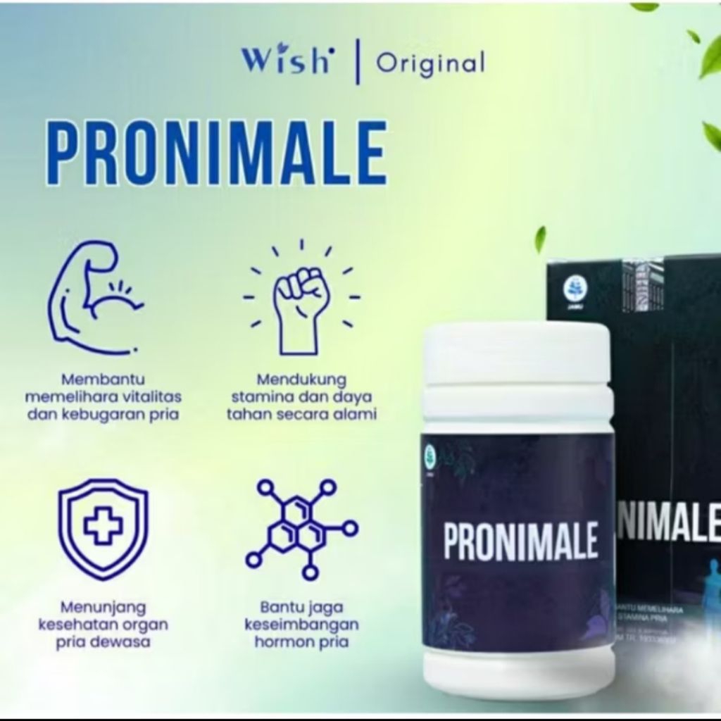 Wish Pronimale by Dr. Boyke Untuk Pria 30 Kapsul